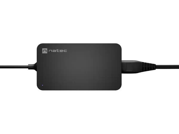 NATEC GRAYLING USB-C 45W OPLADER STRØMFORSYNING TIL BÆRBARE COMPUTERE, TABLETS, TELEFONER