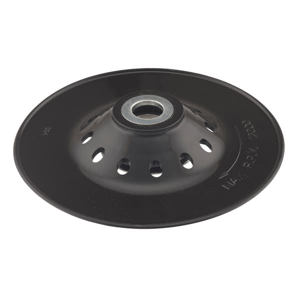 Nylon monteringsplatta 125 mm, M14, för slipmaskin