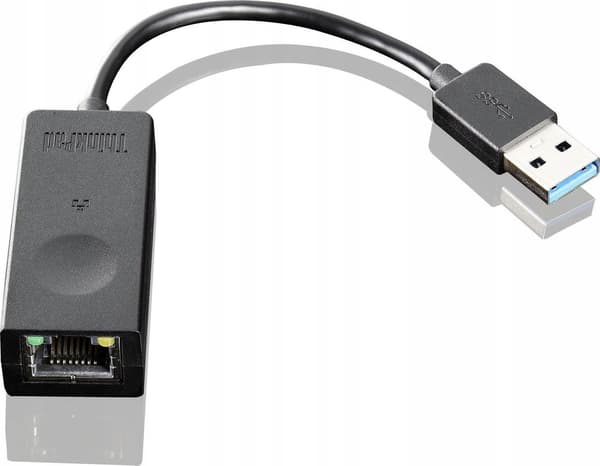 Lenovo USB 3.0 - Ethernet-sovitin **Uusi vähittäismyynti**