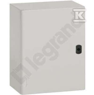 Metalkabinet ATLANTIC 800x600x300 IP66 med plade 036937