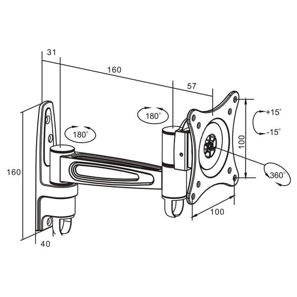 Manhattan Universal Flat-Panel TV Arti