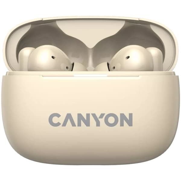 Hovedtelefoner Canyon OnGo TWS-10 beige (CNS-TWS10BG)