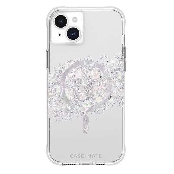 Case-Mate Karat MagSafe - iPhone 15 Plus Cover dekoreret med perlemor (Et strejf af perle)