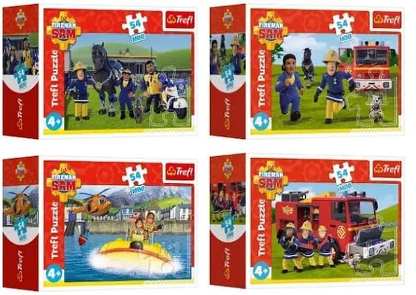 Pussel 54 Mini Strazak Ensam redo 3 TREFL