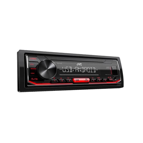 JVC KDX-162 Bilradio USB RÖD