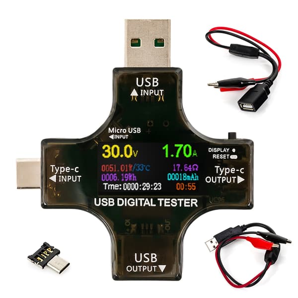 USB-C Micro USB Monitoimitesteri SP-UT01