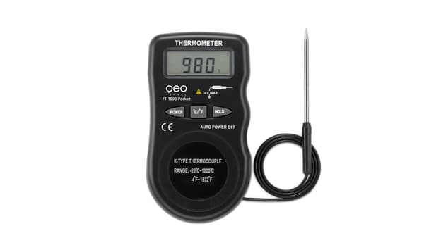 Professionelt termometer med probe FT 1000-Pocket