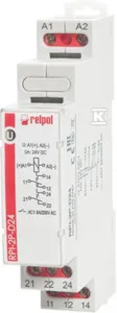 Magnetventiltransmitter 2P 8A 230V AC AgSno2 RPI-2P-A230 863366