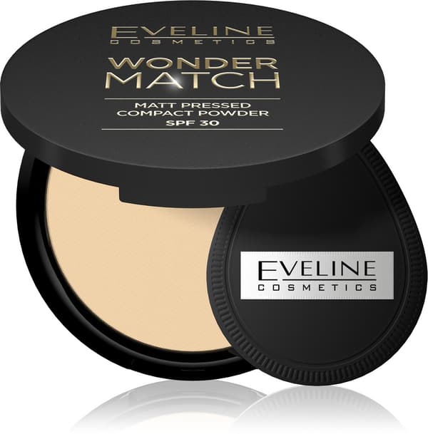 Eveline_Wonder Match matt pressat puder SPF30 02 8g