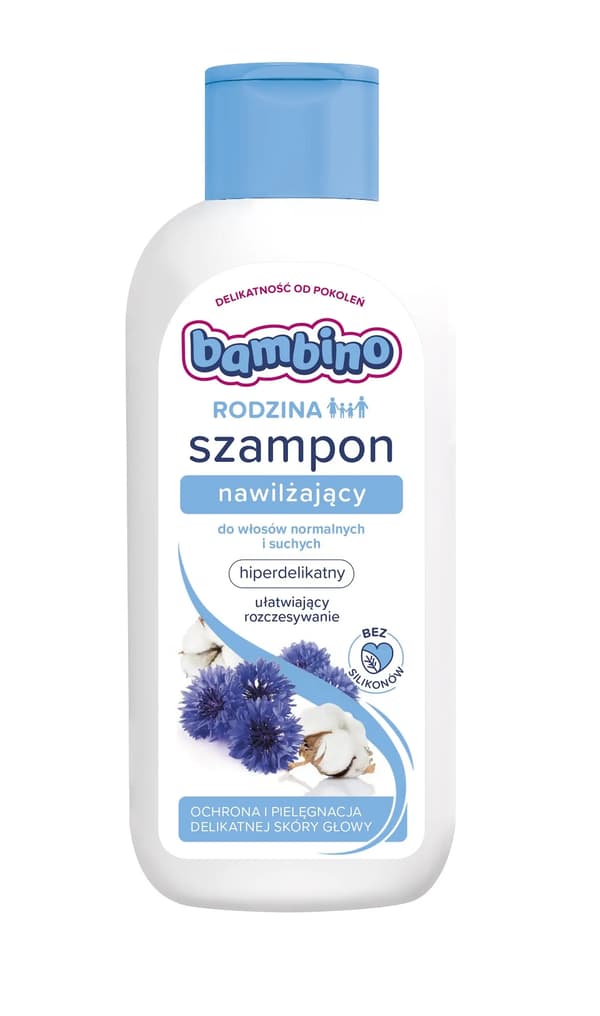 Nivea BAMBINO PERHEKOSTEUTTAVA SHAMPOO 400ML
