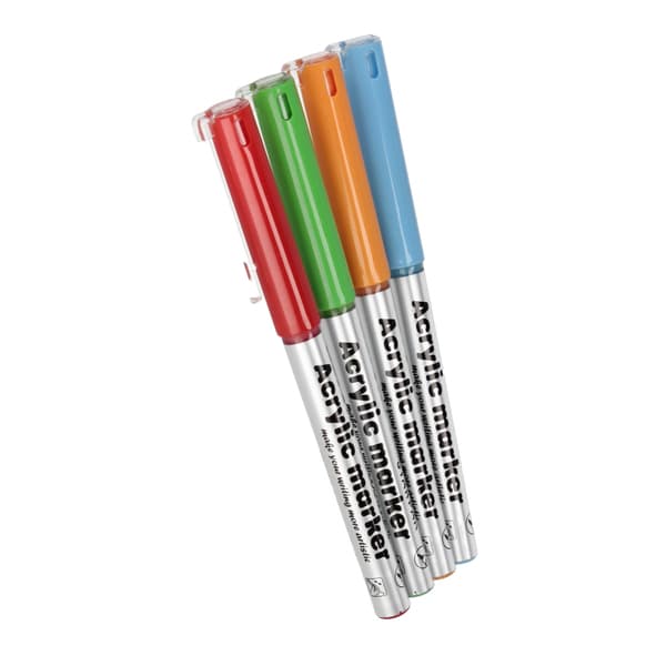 AKRYL PEDZEL MARKER 4FARV B/C 12/144