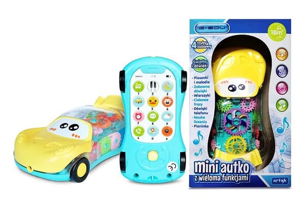 Minibil med många funktioner E-Edu