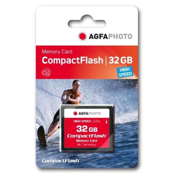 AgfaPhoto Compact Flash 32GB nopea 300x MLC