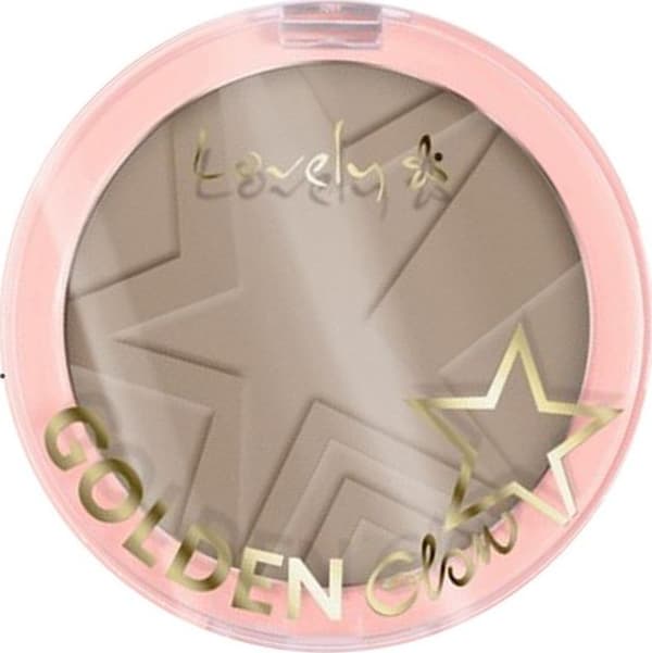 Lovely Golden Glow Ansiktskonturpulver 3 Kallbrun 10g