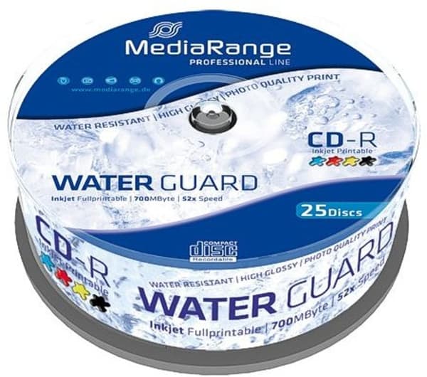 MediaRange CD-R 700 MB 52x 25 kappaletta (MRPL512)