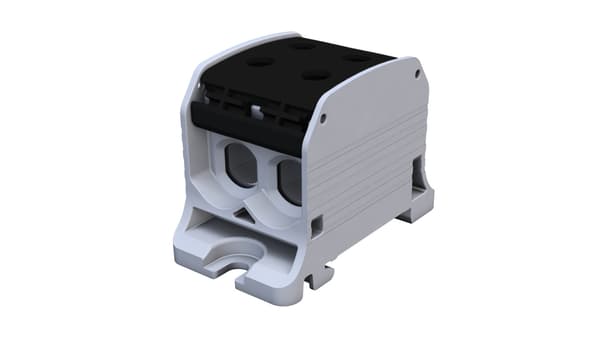 Gevindskinneadapter Al/Cu STB 50-2 (87320) SIMBLOCK sort 81002007