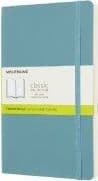 Moleskine Moleskine Reef Blue Notesbog Stor Blank Blød