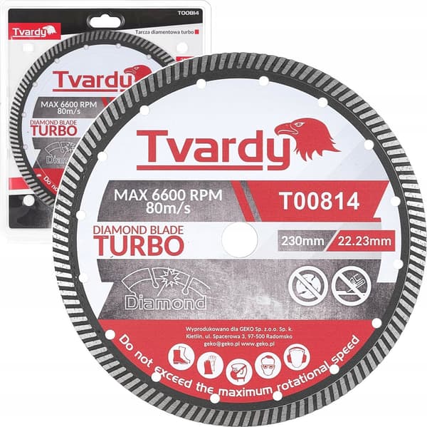 Turbo Diamantskive 230x10x22.23mm (25)