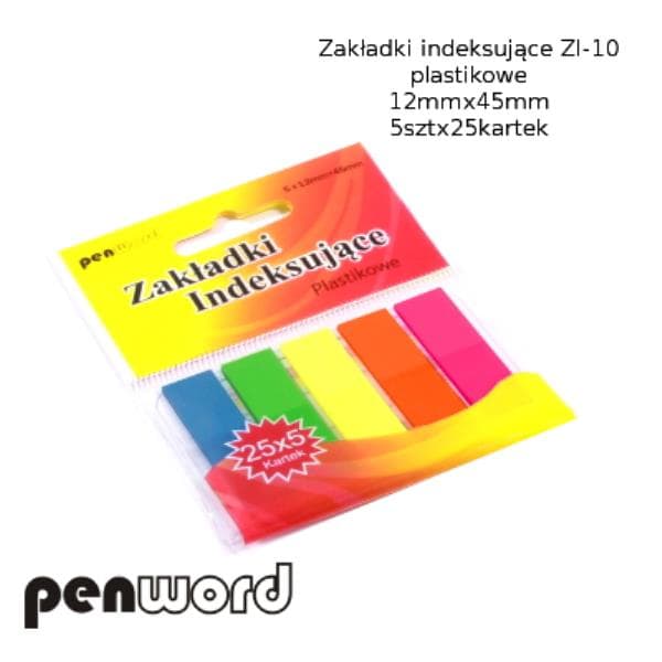 Indstik Index. ZI-10 plast 5x25 12mmx45mm