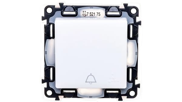 Legrand Tryckknappsklocka Valena Life vit (752175)