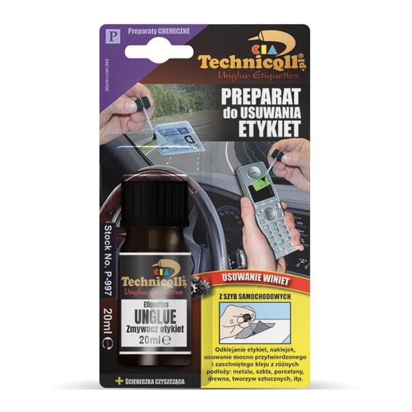 91-454# Etiketinpuhdistusaine 20ml