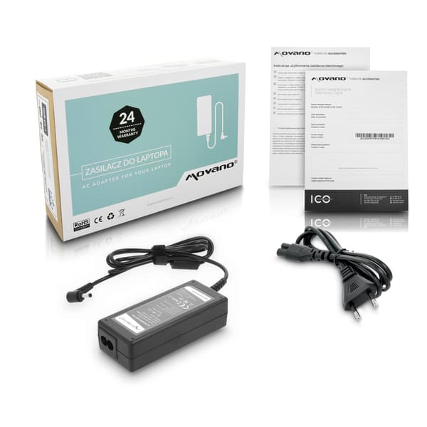 Movano 19v 3.42a (4.0x1.35) 65W virtalähde Asusille