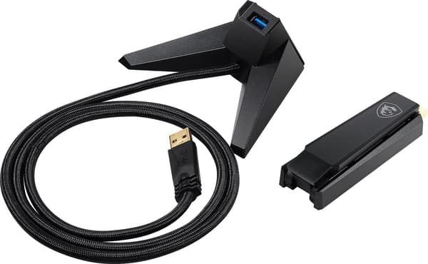 USB-adapter MSI AX1800 Sort