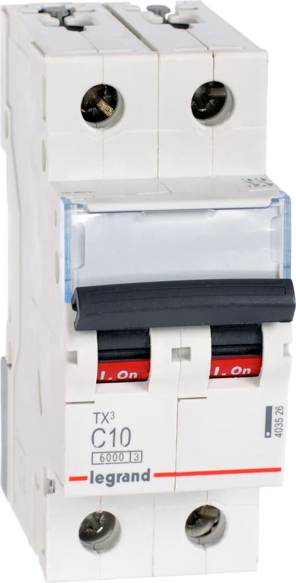 Legrand Strømafbryder S302 C10 TX3 10A 6kA 403526