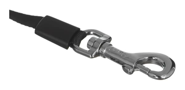 Hundkoppel Flexi BLACK DESIGN 5 m Storlek M Silver