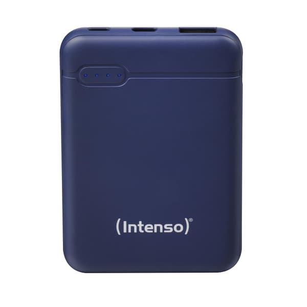 Intenso Powerbank XS5000 blå 5000 mAh inkl. USB-A til Type-C