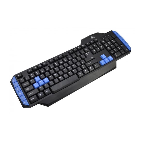 REBELTEC WARRIOR SVART USB-TANGENTBORD