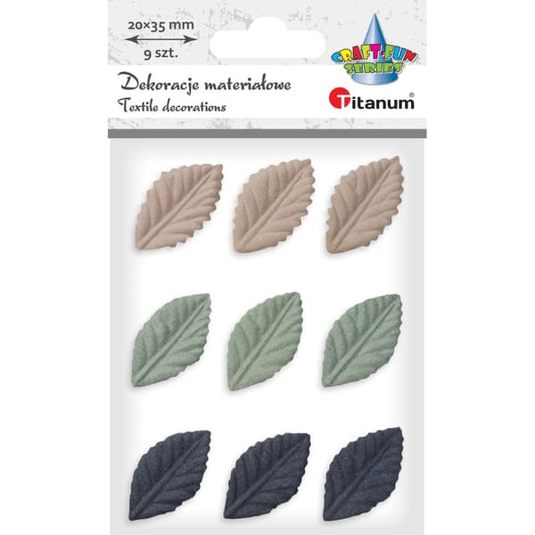 3D-vävt material material material 20x35mm mix 9st