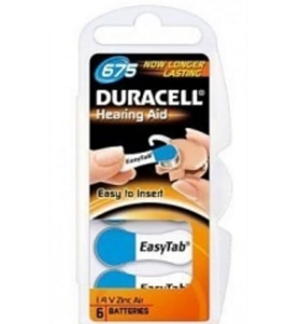 DURACELL Activair DA 675, 6-pack
