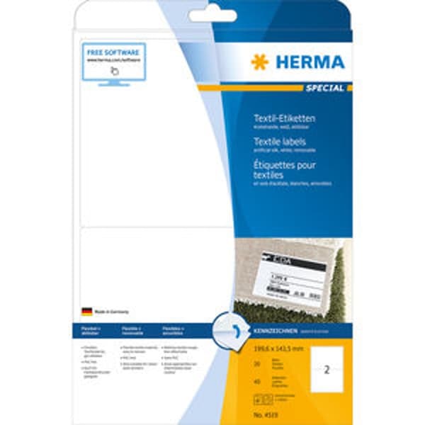 HERMA Special Name/textile - etiketter