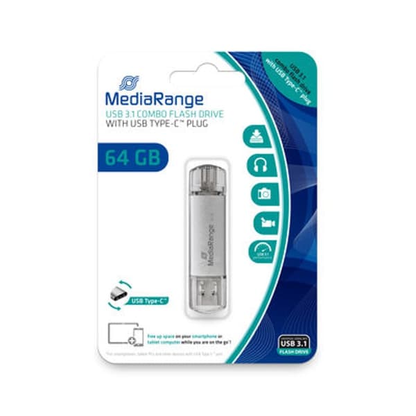 MediaRange combo - USB flashdrive - 64