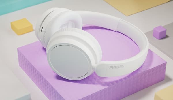 Langattomat kuulokkeet Philips TAH5209WT/00, valkoinen