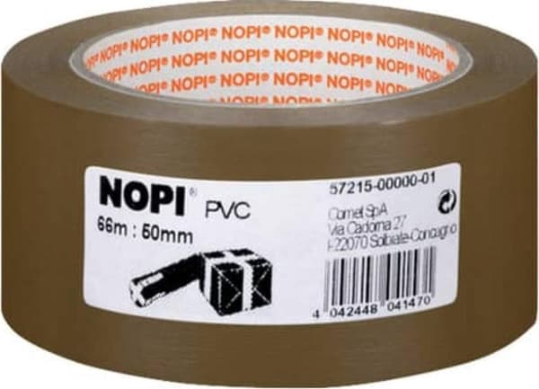 Tesa NOPI Pack PVC-kudottu 66m 50mm ruskea