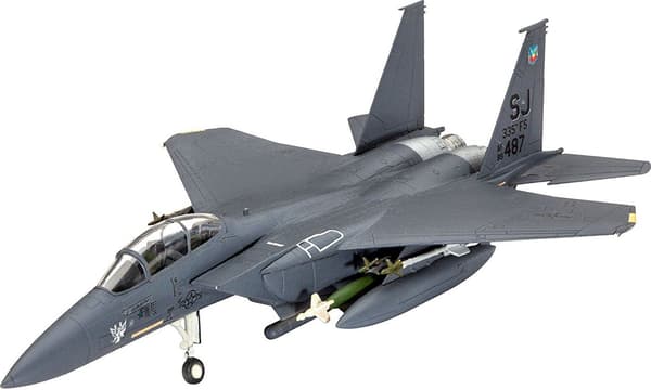 Modellflygplan F-15E Strike Eagle 1:144 (färg + lim)