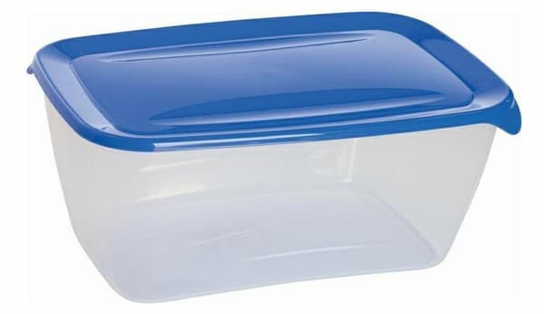 CURVER MATBEHÅLLARE \"FRESH&GO\" ENKEL 5L /BLÅ/ TRANSPARENT