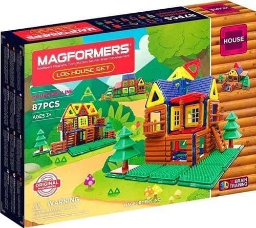 Magformers Timmerhus set 87 delar