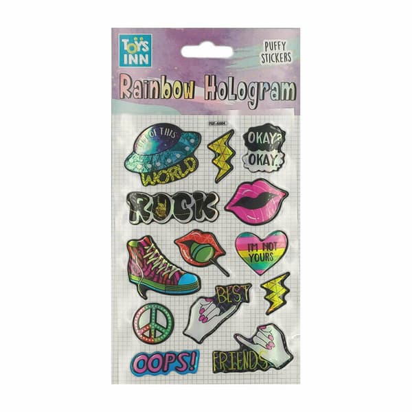Sateenkaari-hologrammitarrat - Rock StnUx