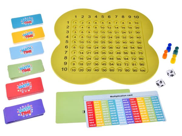 Matematisk spil multiplikationstabel GR0619