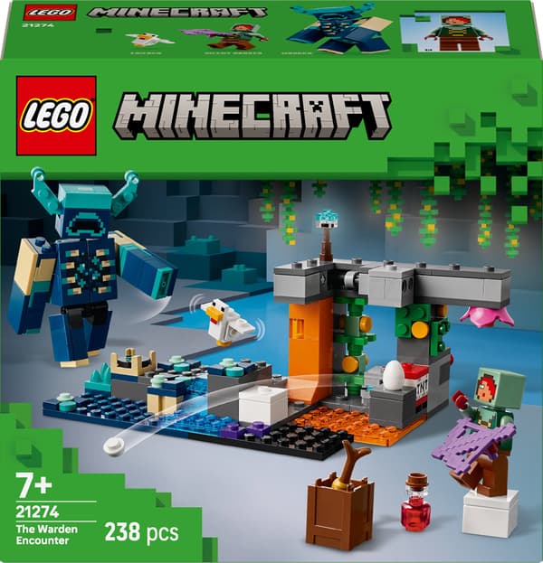 Byggesæt LEGO® Minecraft The Warden Encounter 21274