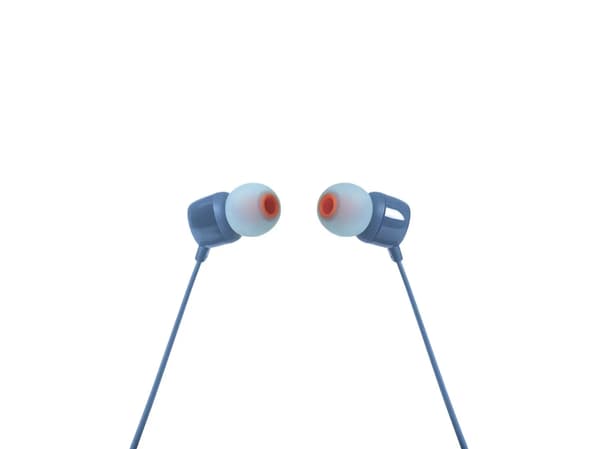 Kuulokkeet mikrofonilla JBL JBLT110BLU Sininen