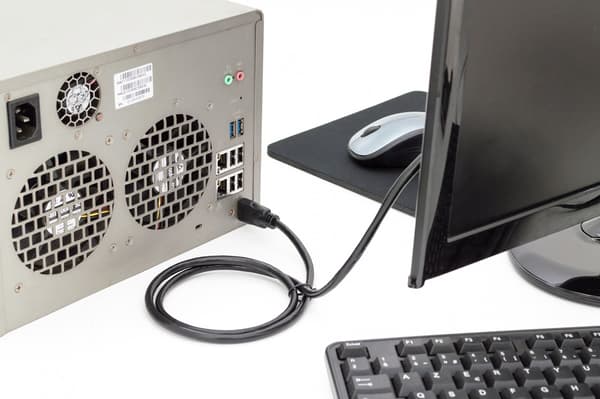 DIGITUS HDMI med Ethernet-kabel DK-330123-050-S - 5 m