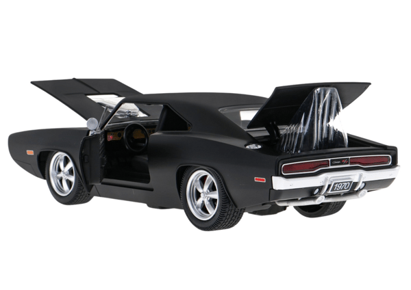 RC Bil 1:16 Fjernstyret Dodge Charger R/T Åbningsbare Elementer Sort