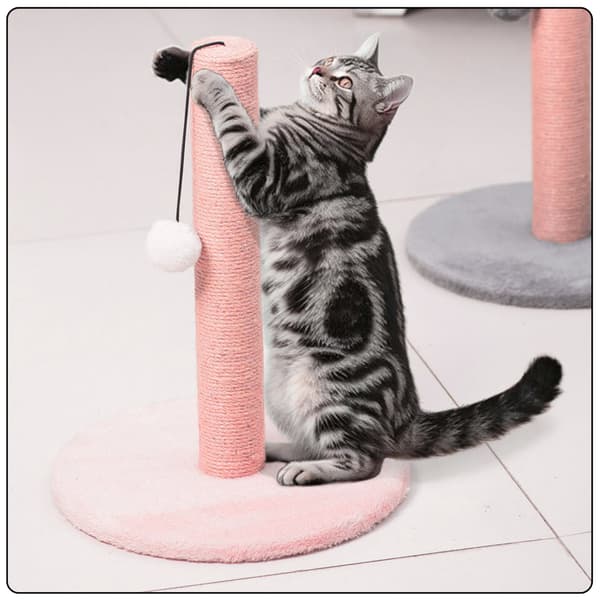 Kattklösbräda Klösträd Torn Rosa 40 cm x 30 cm