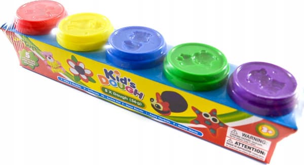 Plastmasse 5 farver