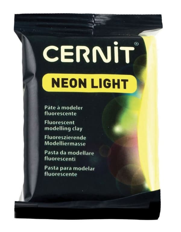 Modellera Cernit Neon Gul 56 g