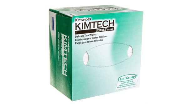 KIMWIPES GREEN Pölyttömät pyyhkeet valokuitujen puhdistukseen